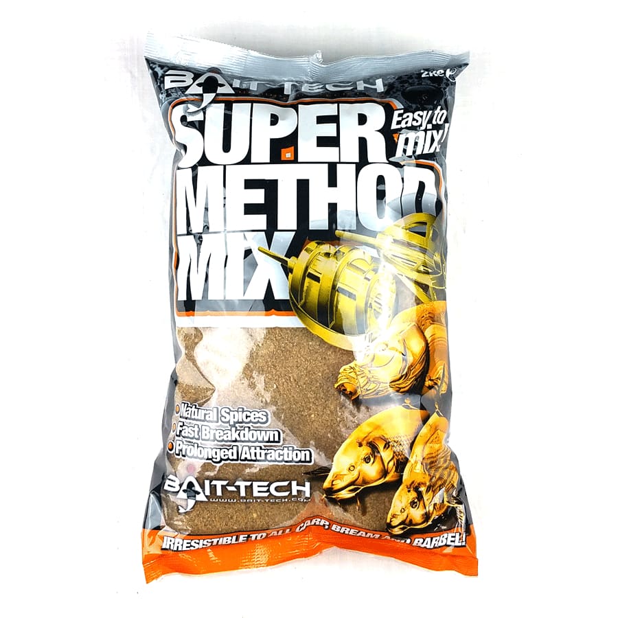 Bait-Tech Super Method Mix Groundbait 2kg / Natural Groundbait