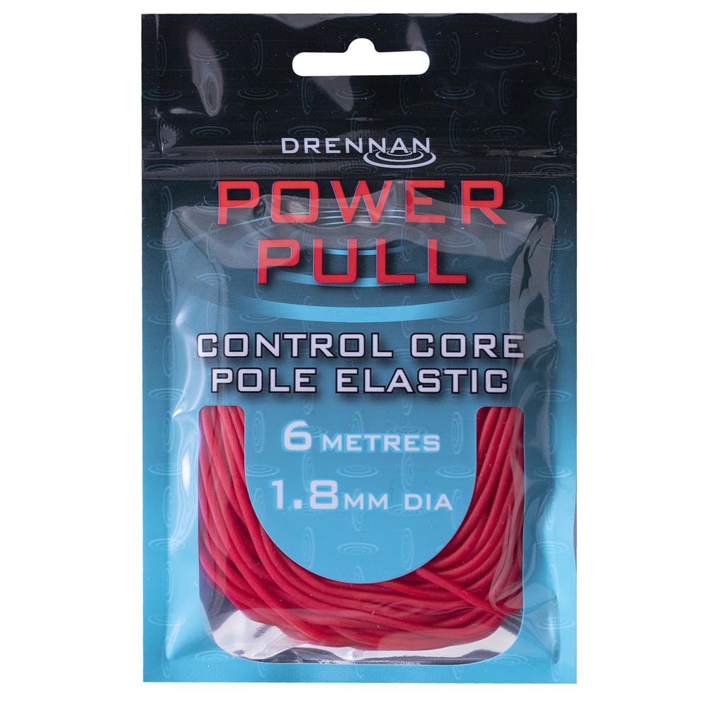 Drennan Power Pull Elastic 6m Red 1.8mm Pole Elastication