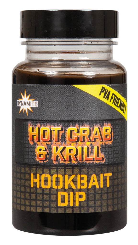 Dynamite Baits Hot Crab & Krill Concentrate Dip 100ml Liquids