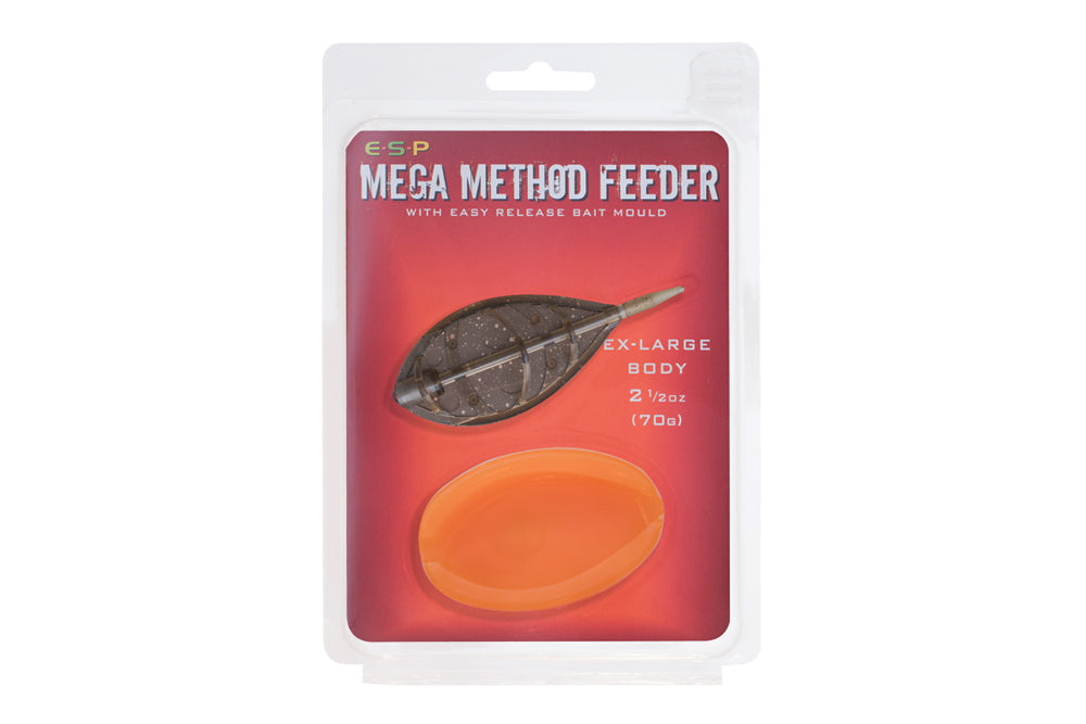 Alimentatore Piatto ESP Mega Method Per Carpe – Metal Feeder Varie Taglie