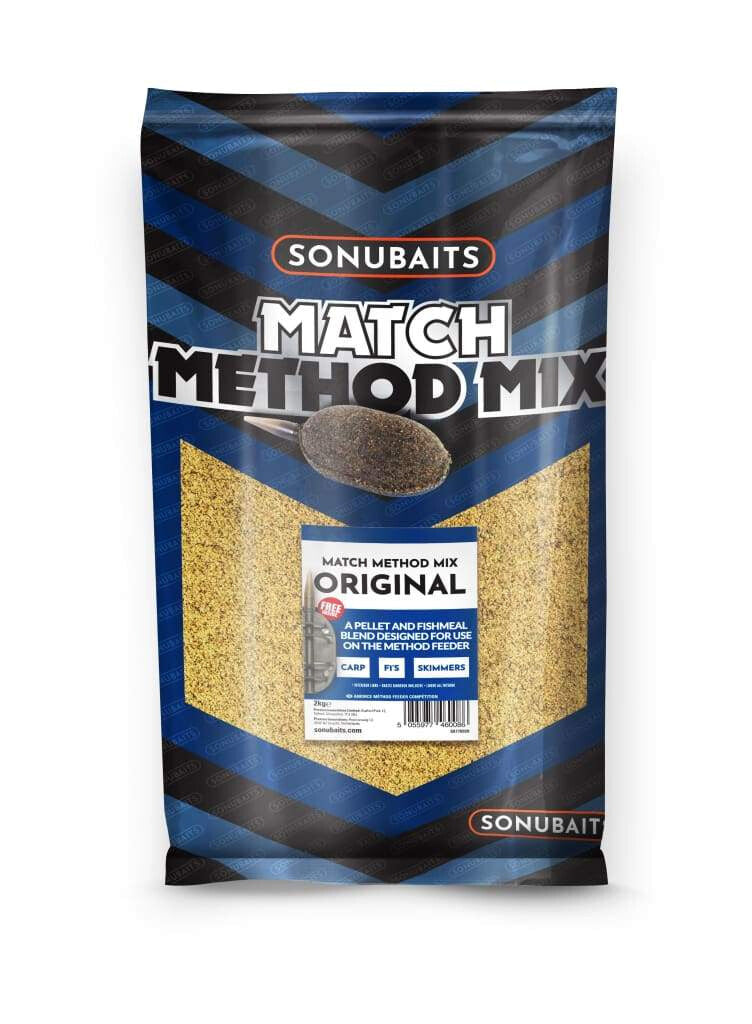 SonuBaits Match Method Mix Groundbait 2kg Natural Groundbait