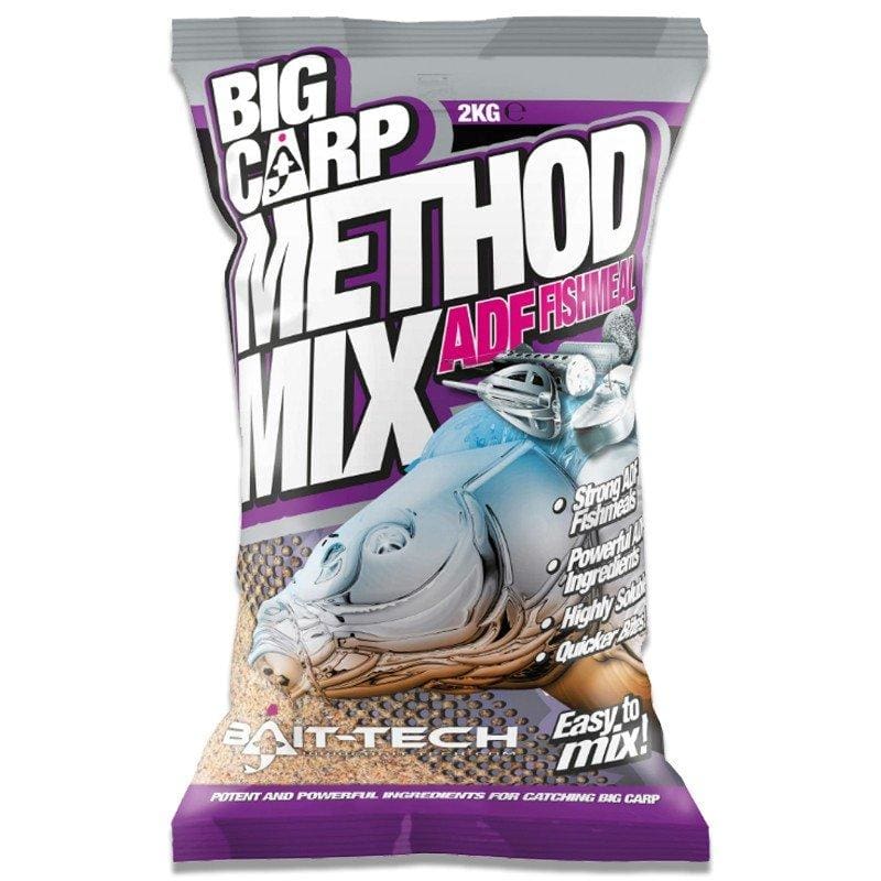Bait-Tech Big Carp Method Mix Groundbait 2kg ADF Fishmeal Groundbait