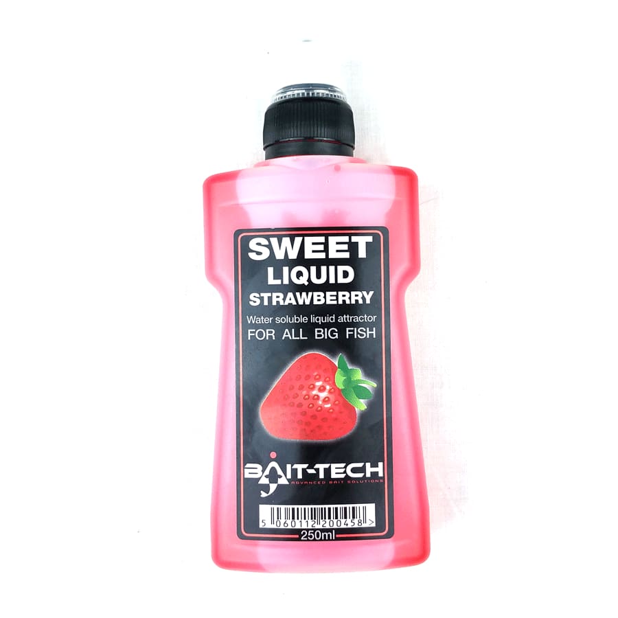 Bait-Tech Liquids 250ml Strawberry Liquids