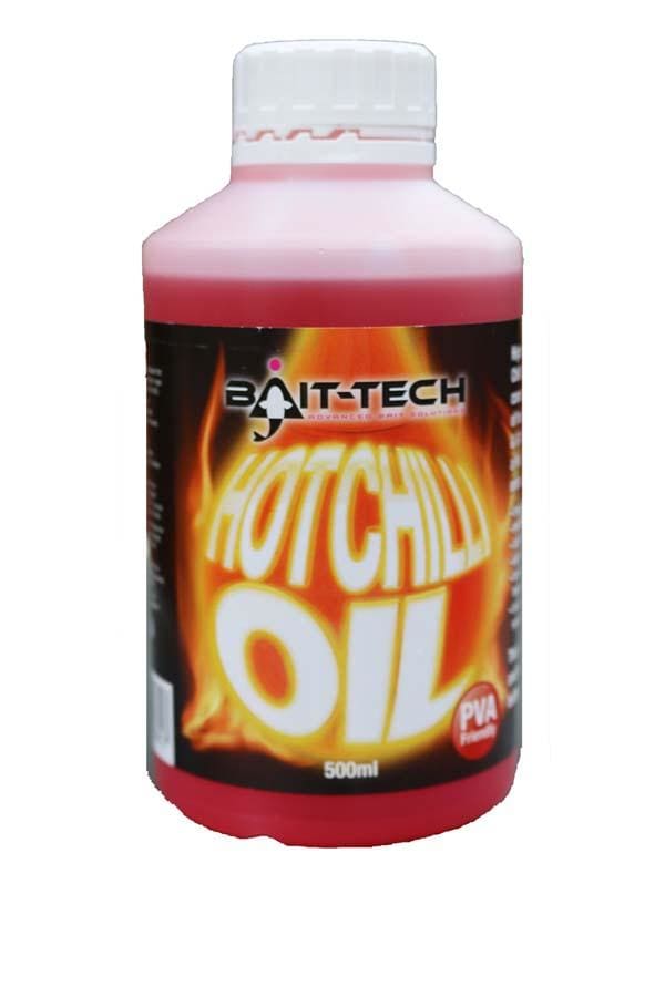 Bait-Tech Oil 500ml Chilli Liquids