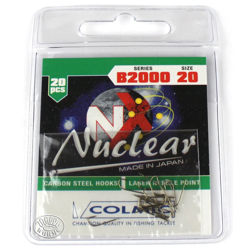 Colmic Nuclear B2000 Hooks 20 Hooks