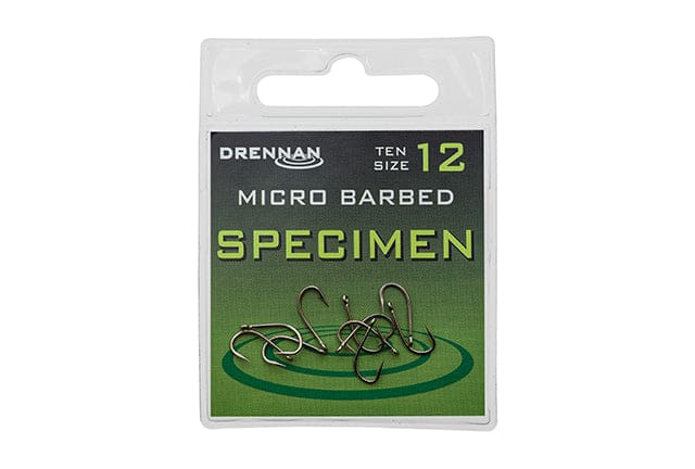 Drennan Specimen Micro Barbed Hooks Hooks