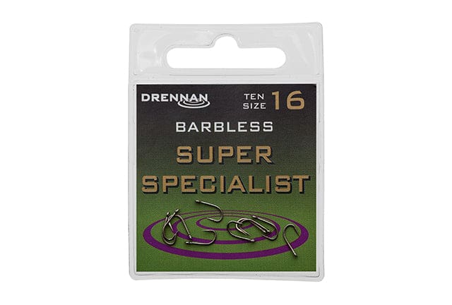Drennan Super Specialist Barbless Hooks Hooks