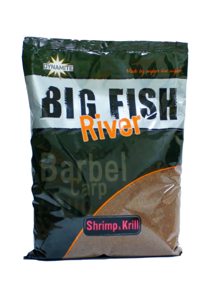 Dynamite Baits - Big Fish River Groundbait 1.8Kg Shrimp & Krill Groundbait
