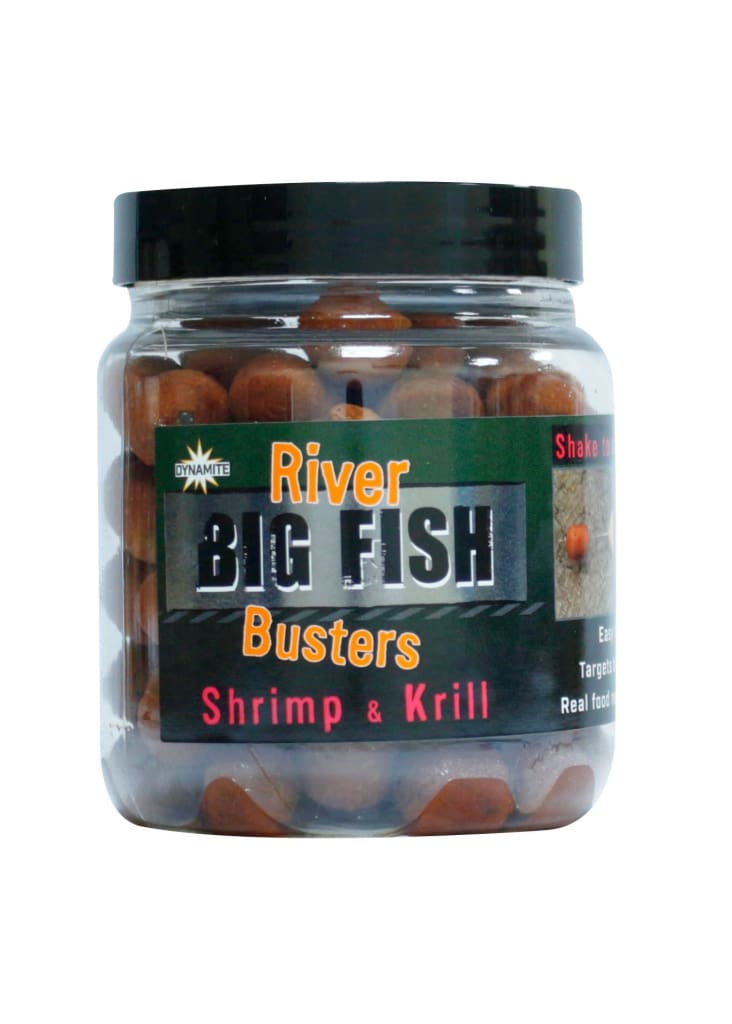 Dynamite Baits - Big Fish River Hookbaits Busters Shrimp & Krill Busters Hook Pellets