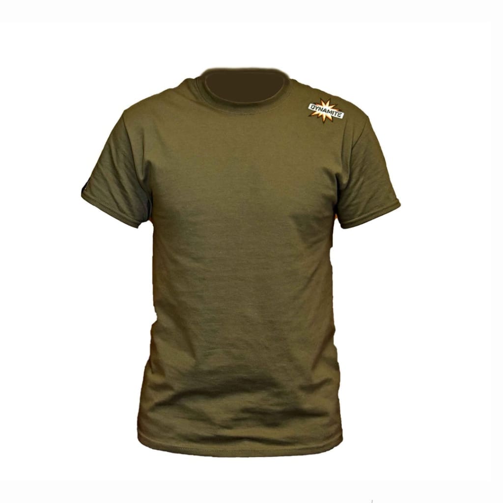 Dynamite Baits - Carp T-Shirt - Khaki Small Clothing