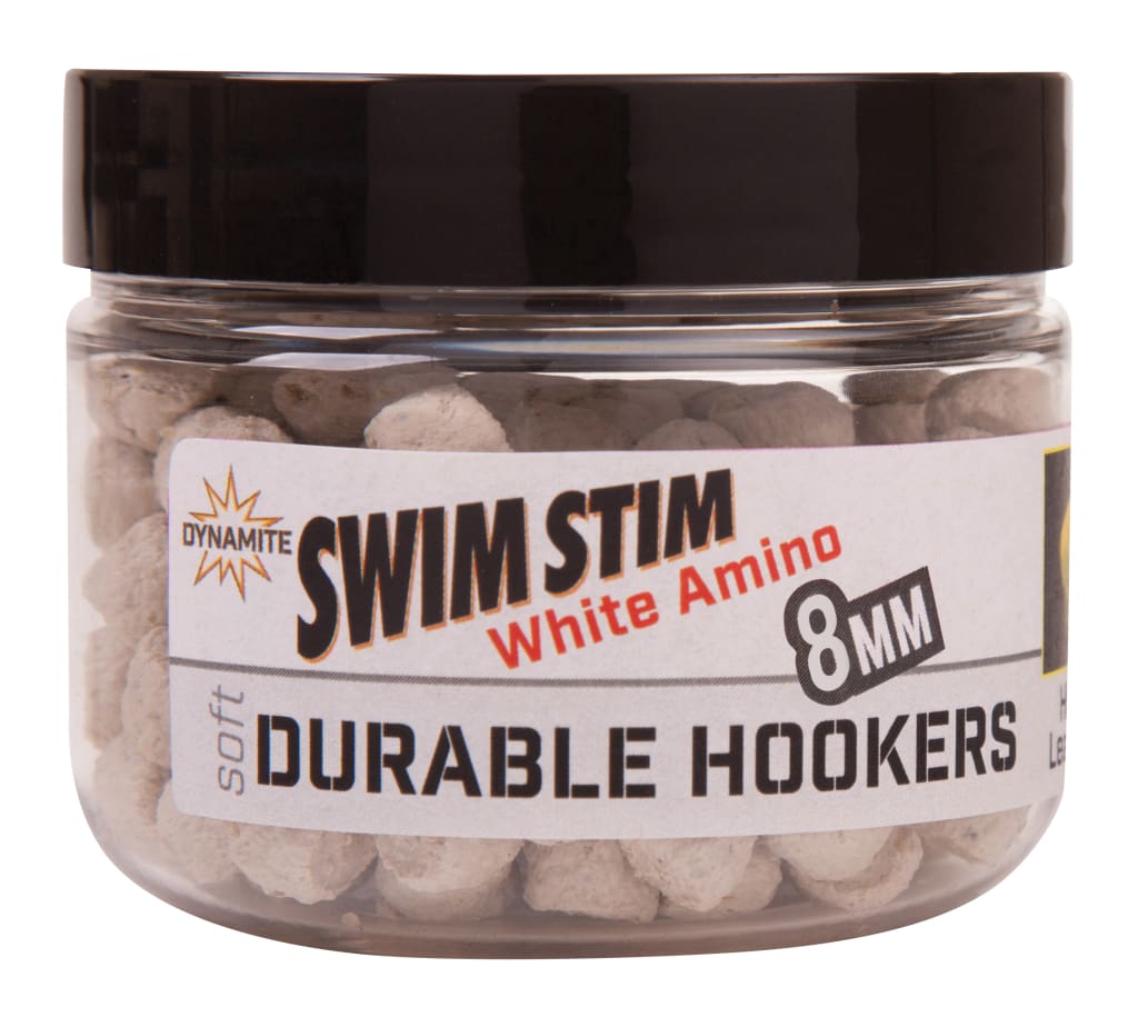 Dynamite Baits - Swim Stim Durable Hook Pellets - 52g White Amino / 8mm Pellets