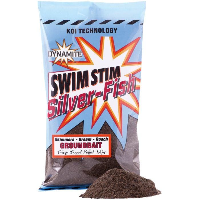 Dynamite Baits - Swim Stim Silver-Fish Groundbait - 900g Dark Groundbait