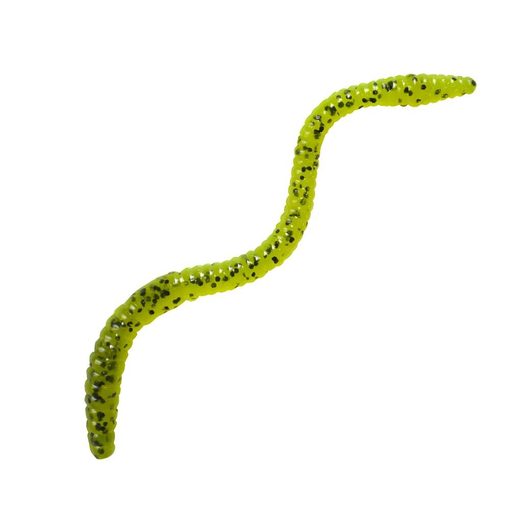 E-SOX Dropshot Lobworms Chartreuse