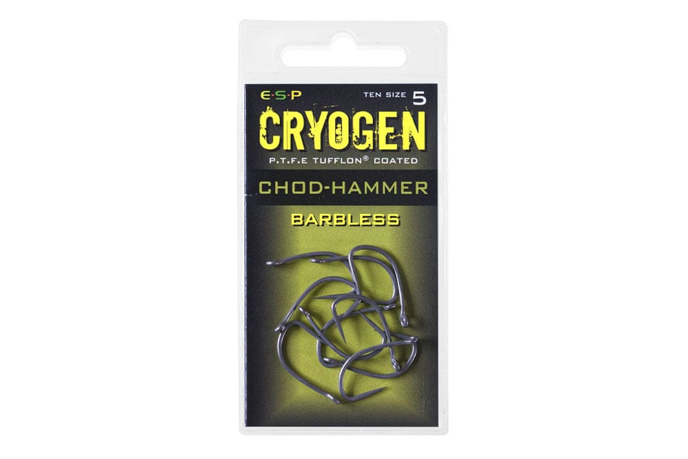 ESP Cryogen Chod Hammer Barbless Hooks Hooks