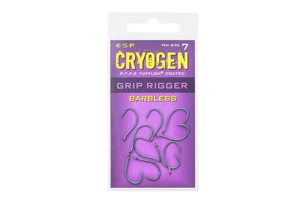 ESP Cryogen Grip Rigger Barbless Hooks Hooks
