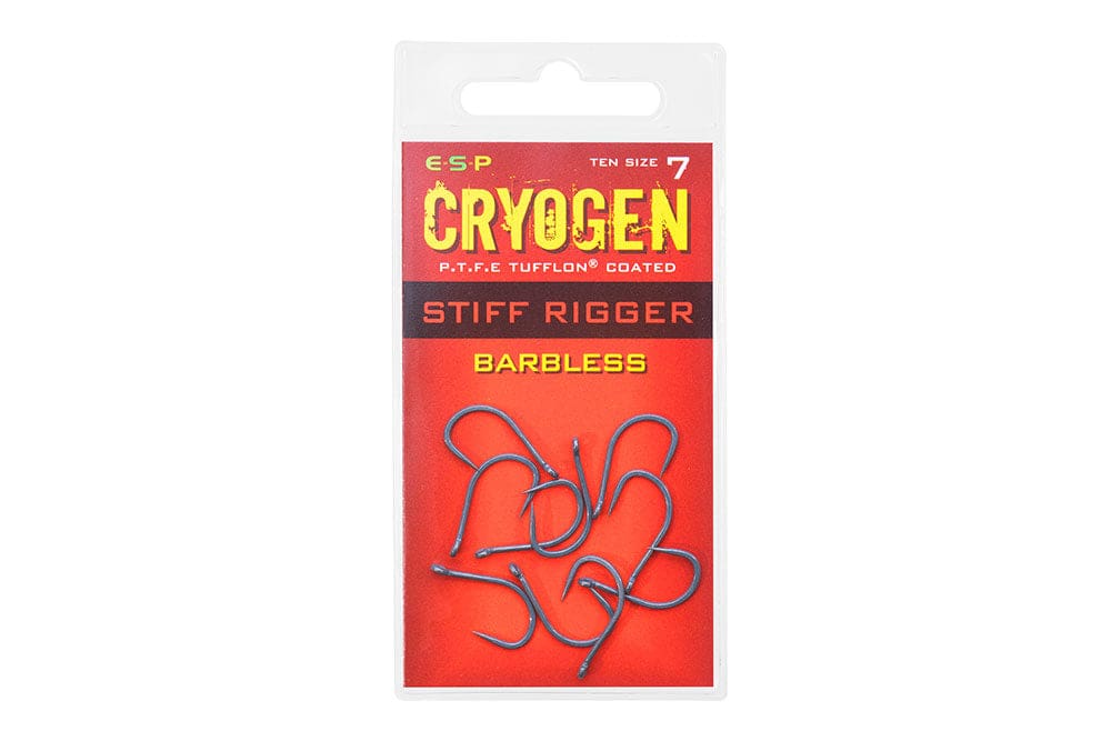 ESP Cryogen Stiff Rigger Barbless Hooks Hooks