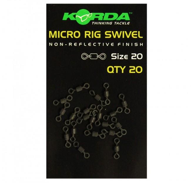 Korda Micro Rig Swivel Swivels & Clips