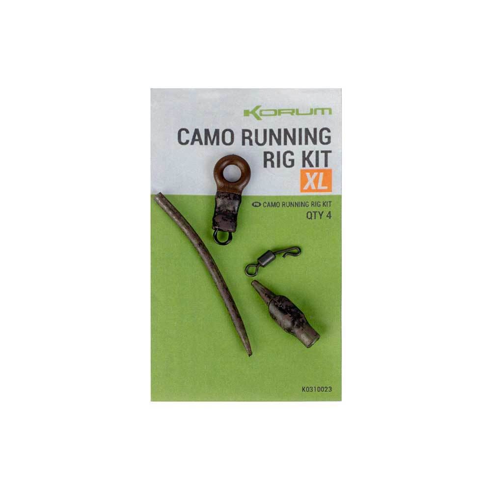 Korum Camo Running Rig Kit Swivels & Clips