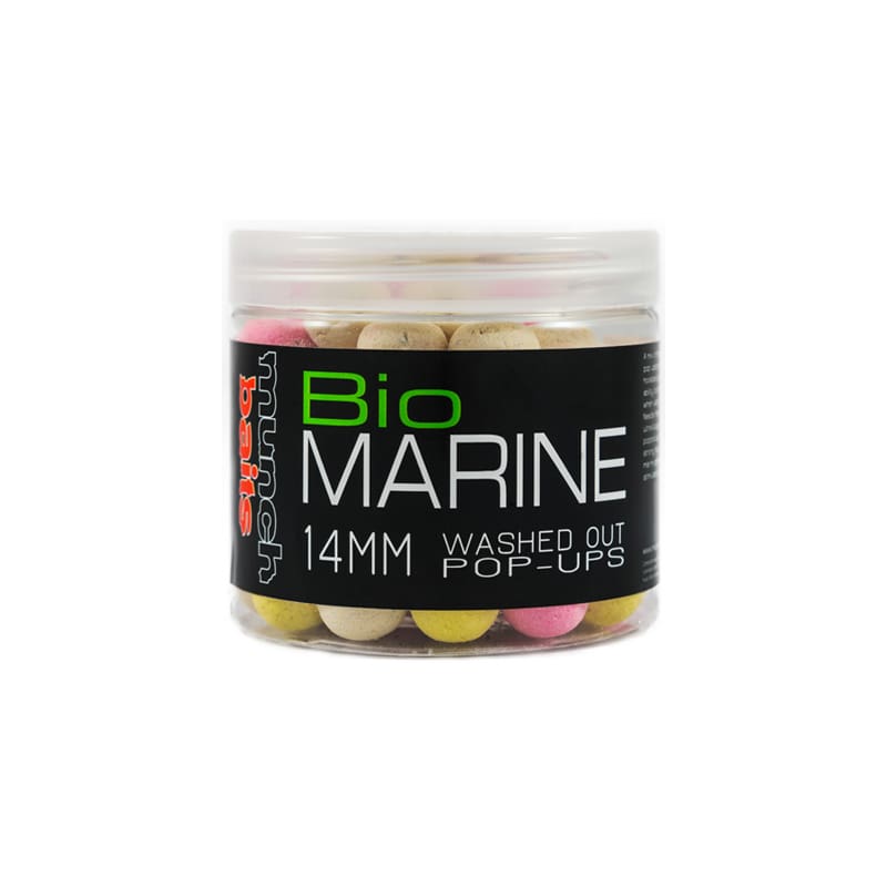 Munch Baits Bio Marine Washed Out Pop Ups Boilies