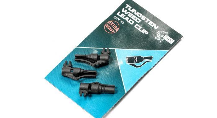 Nash Tungsten Weed Lead Clip Swivels & Clips