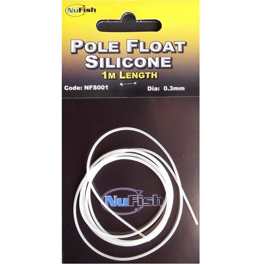 NuFish Pole Float Silicone 1m Length Pole Accessories