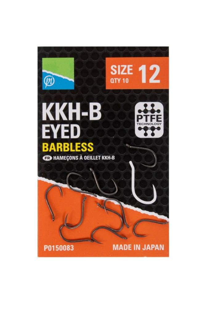 Preston KKH Hooks Barbless / 12 Hooks