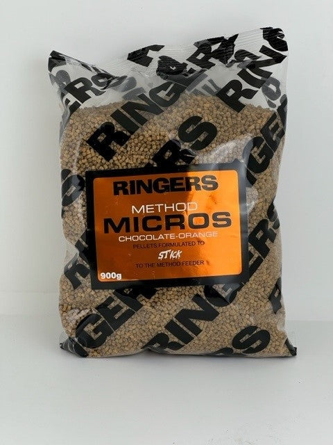 Ringers Choc Orange sticky method pellet 900g Pellets