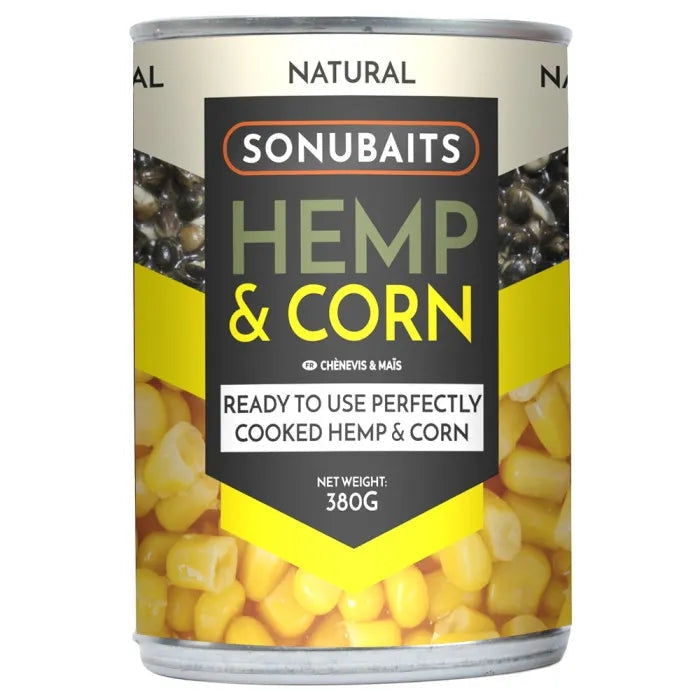 Sonubaits Hemp & Corn 380g Particles