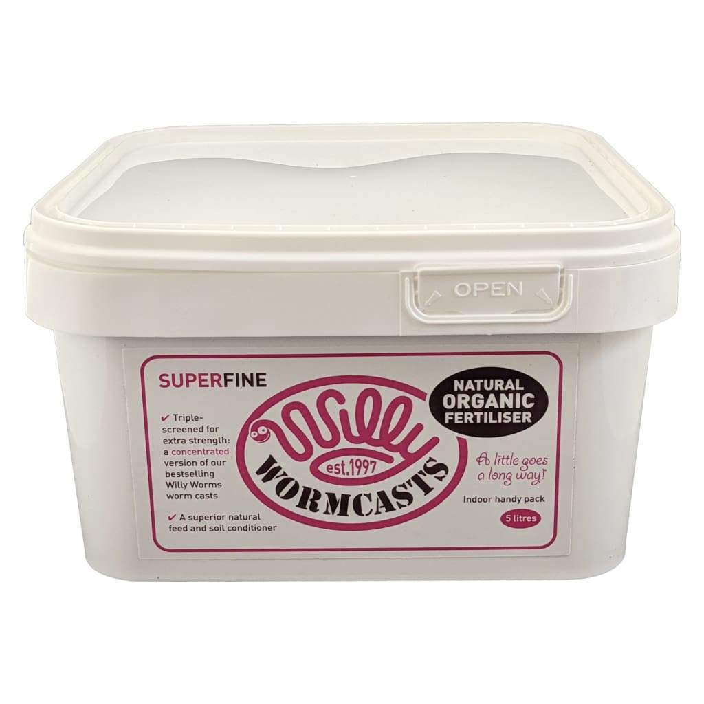 5 Litres of Superfine Pure Worm Casts (handy pack)