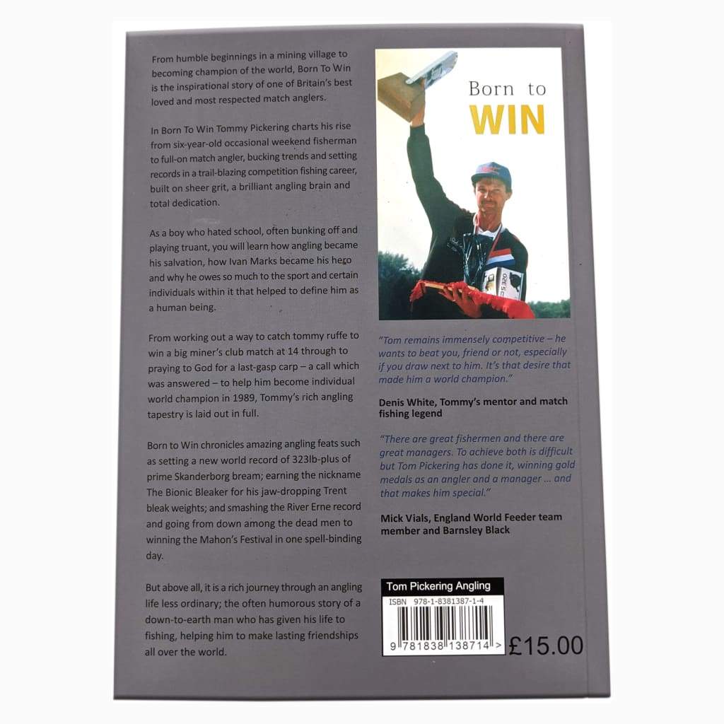 Tom Pickering - Born To Win - Autobiography General Accessories