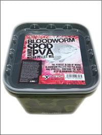 Bait-Tech Pellets Camo Buckets Bloodworm Spod & PVA Micro Pellets Pellets