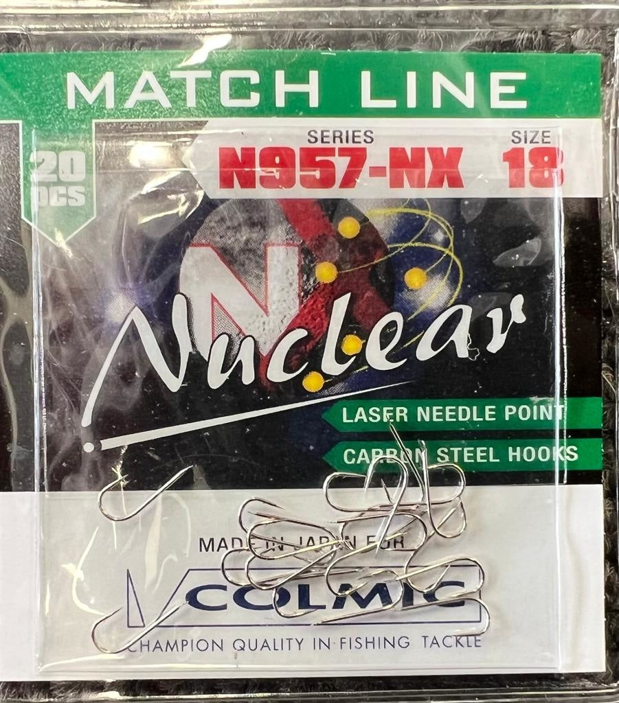 Colmic Nuclear NB957-NX Hooks 18 Hooks