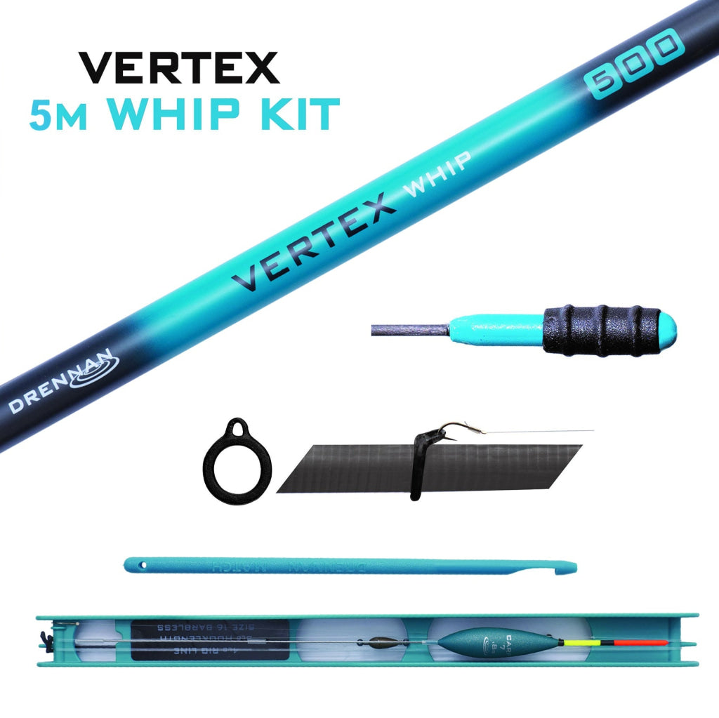 Drennan Vertex Whip Kit 5m Poles