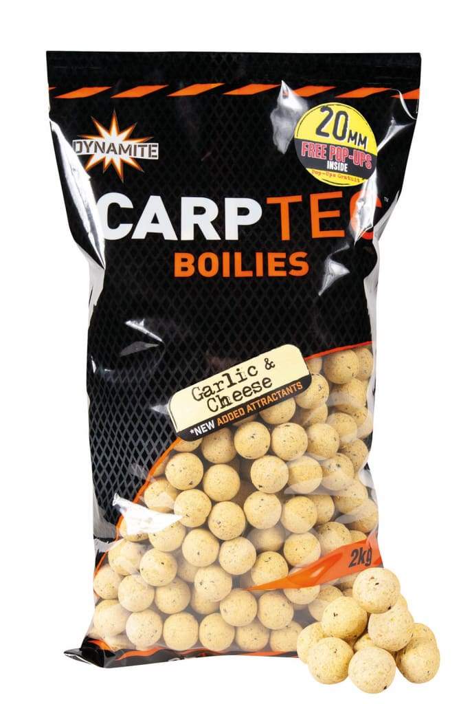 Dynamite Baits - CarpTec Boilies Garlic & Cheese / 15mm / 1KG Boilies