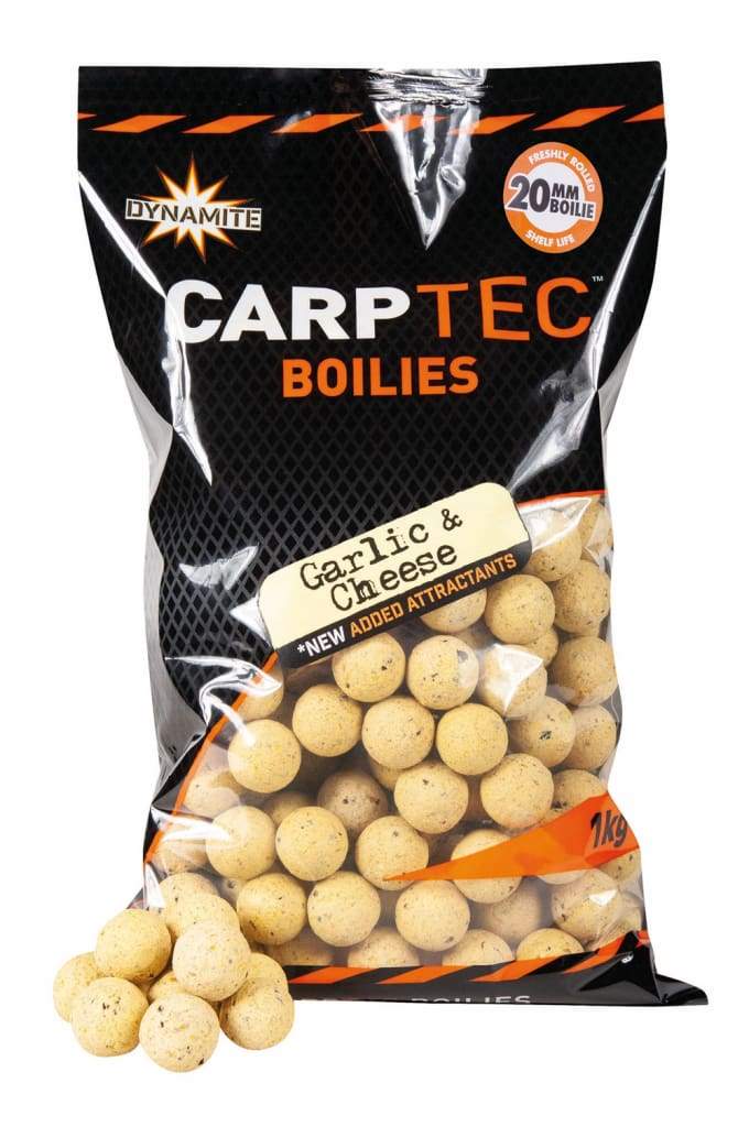Dynamite Baits - CarpTec Boilies Garlic & Cheese / 15mm / 2KG Boilies