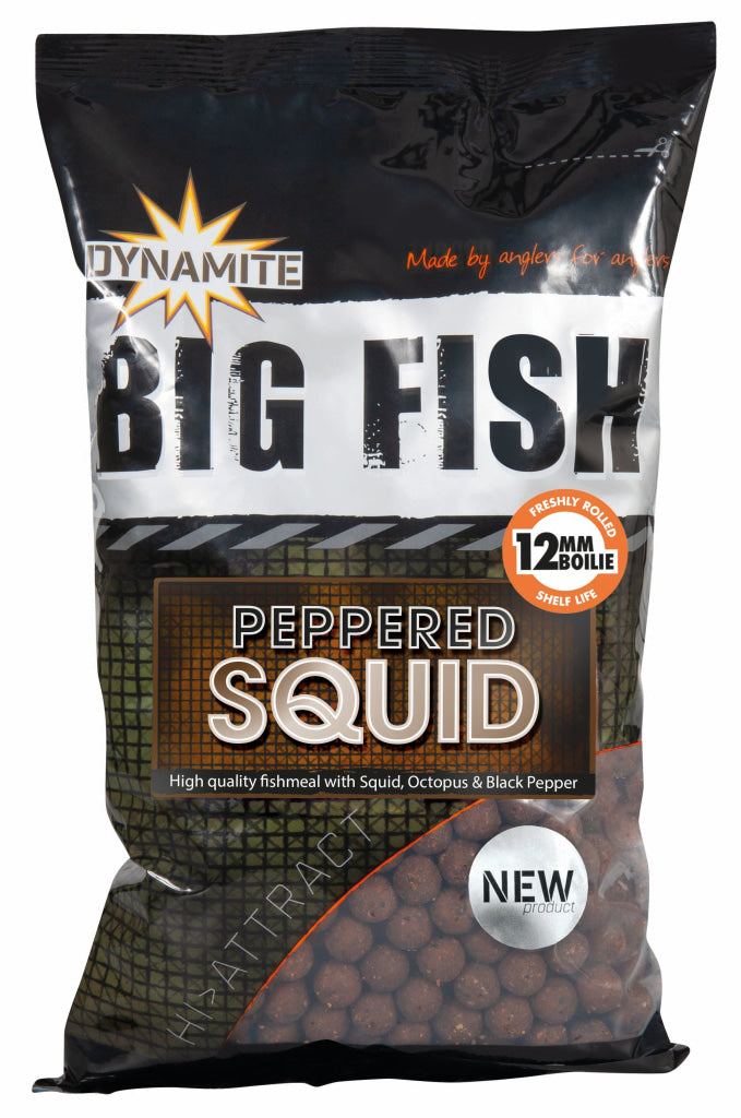 Dynamite Baits Peppered Squid Boilies