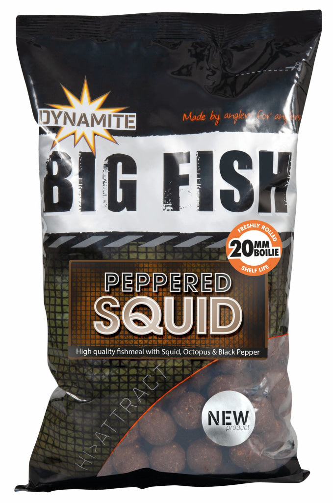 Dynamite Baits Peppered Squid Boilies