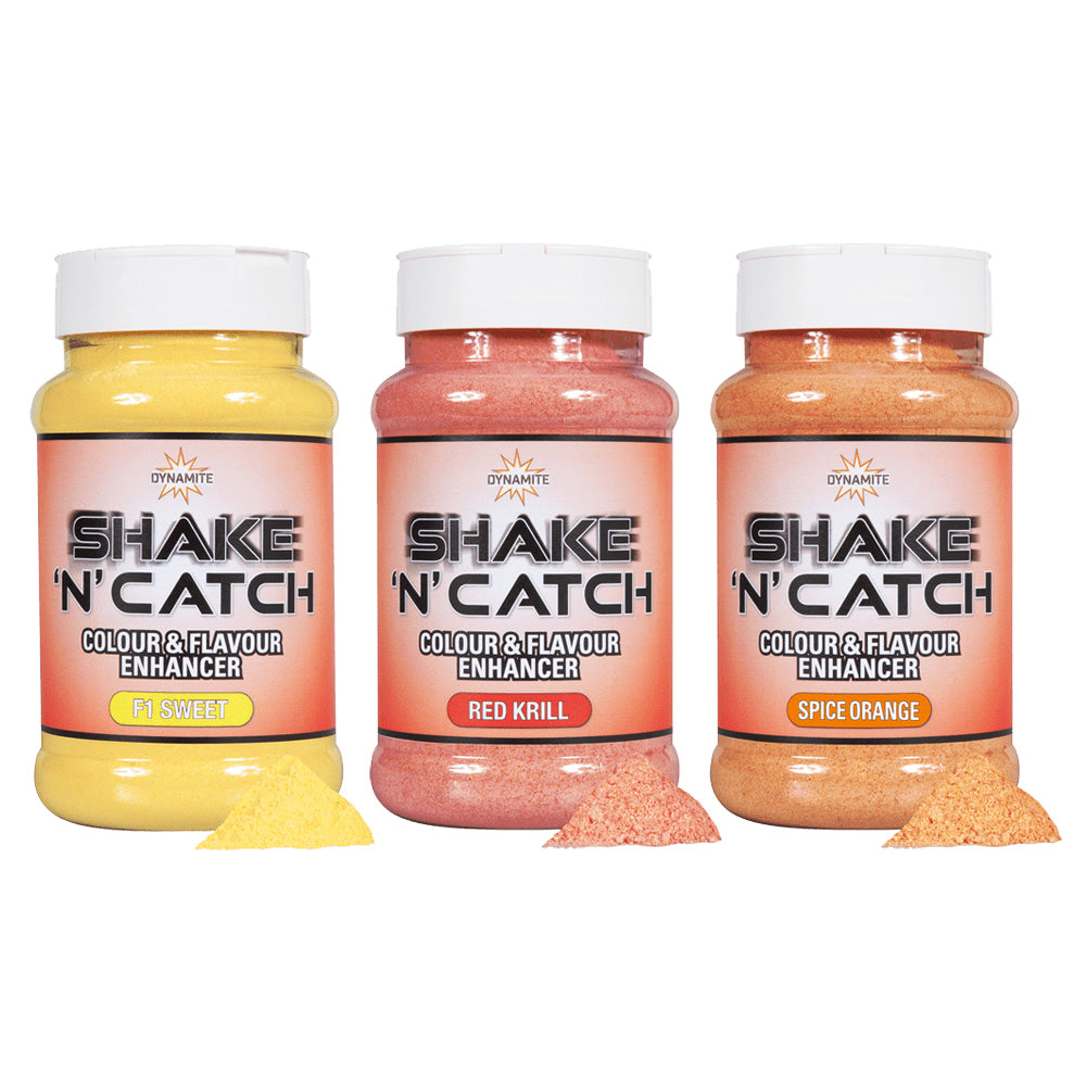 Dynamite Baits - Shake ’n’ Catch Colour and Flavour Enhancer Powder