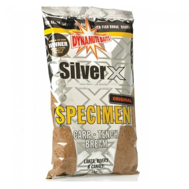 Dynamite Baits - Silver X Specimen Groundbait - 1kg Groundbait
