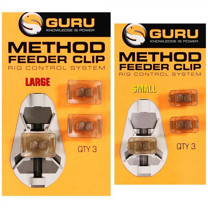 Guru Method Feeder Clips Swivels & Clips