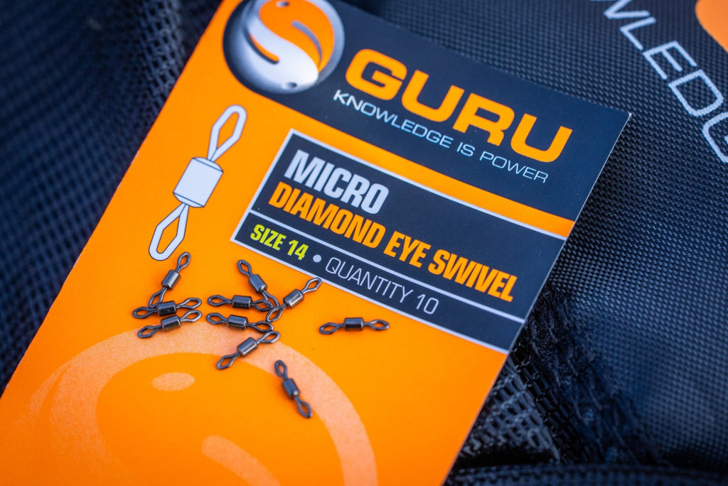 Guru - Micro Diamond Eye Swivel Swivels & Clips