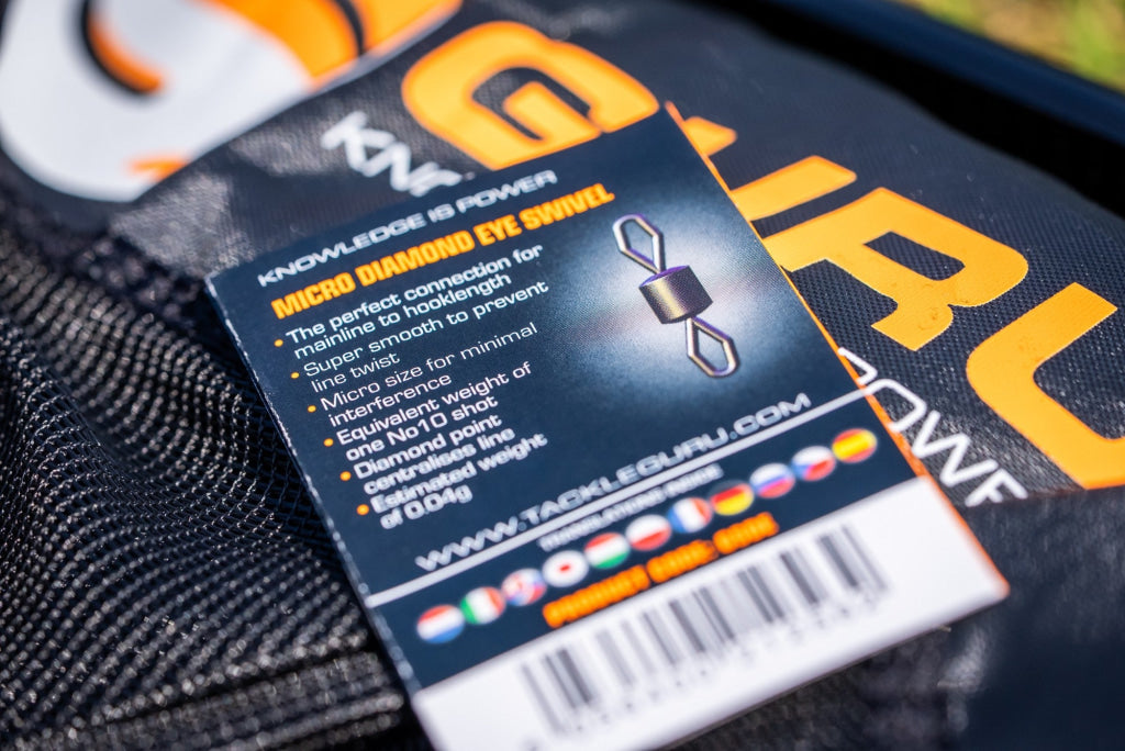 Guru - Micro Diamond Eye Swivel Swivels & Clips