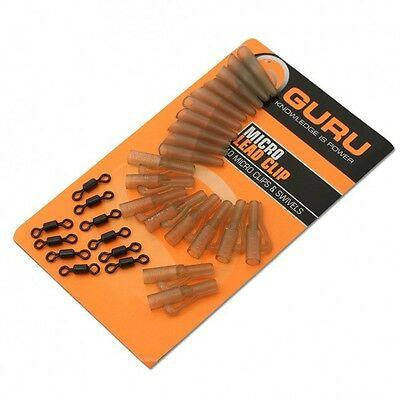 Guru Micro Lead Clips Swivels & Clips