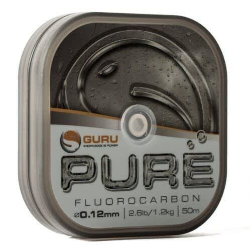 Guru Pure Fluorocarbon 50m (hook length) Line