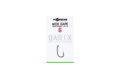 Korda - BASIX Wide Gape Hooks 6 Hooks