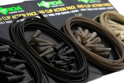 Korda - Lead Clip Action Packs Tubing & Leaders