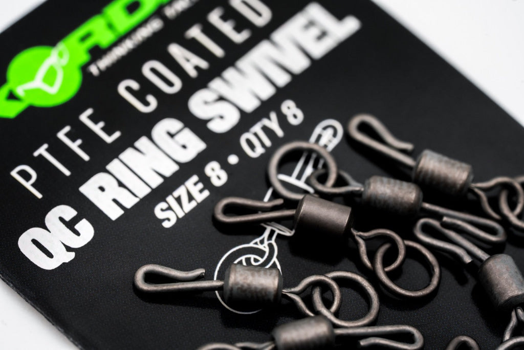 Korda PTFE QC Ring Swivel Swivels & Clips