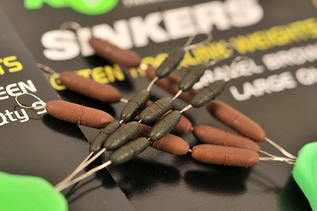 Korda Sinker Tungsten Hooklink Weight - Large - Weed Green General Accessories