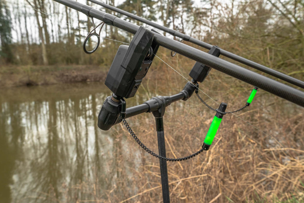 Korum 2 Rod Tilting Buzz Bars Rod Support