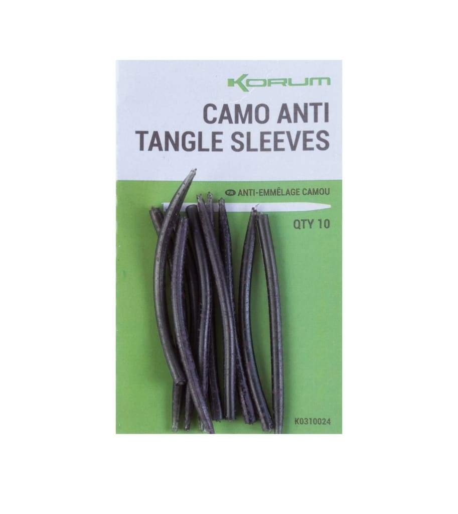 Korum Camo Anti Tangle Sleeves Swivels & Clips